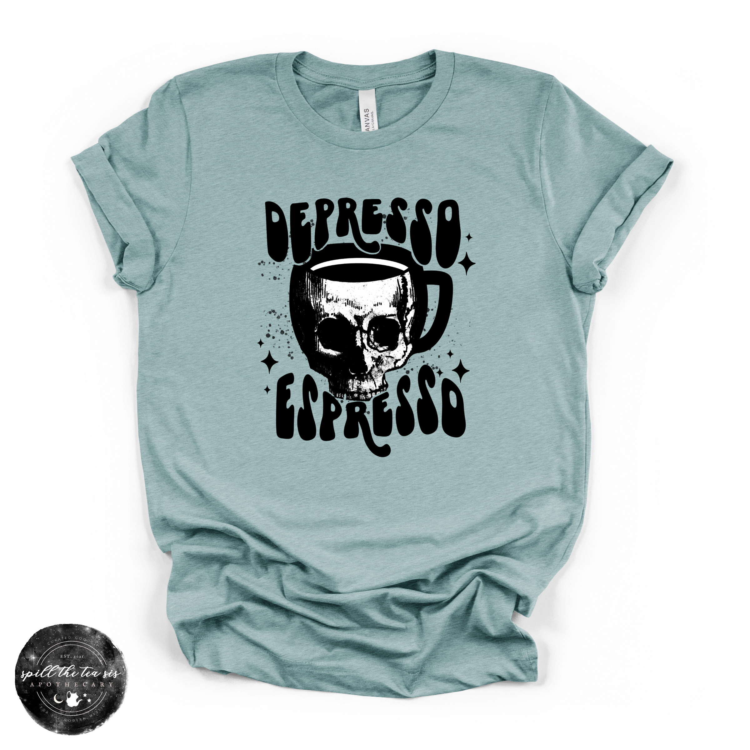 Depresso Espresso Tee | Funny Coffee Graphic T-Shirt