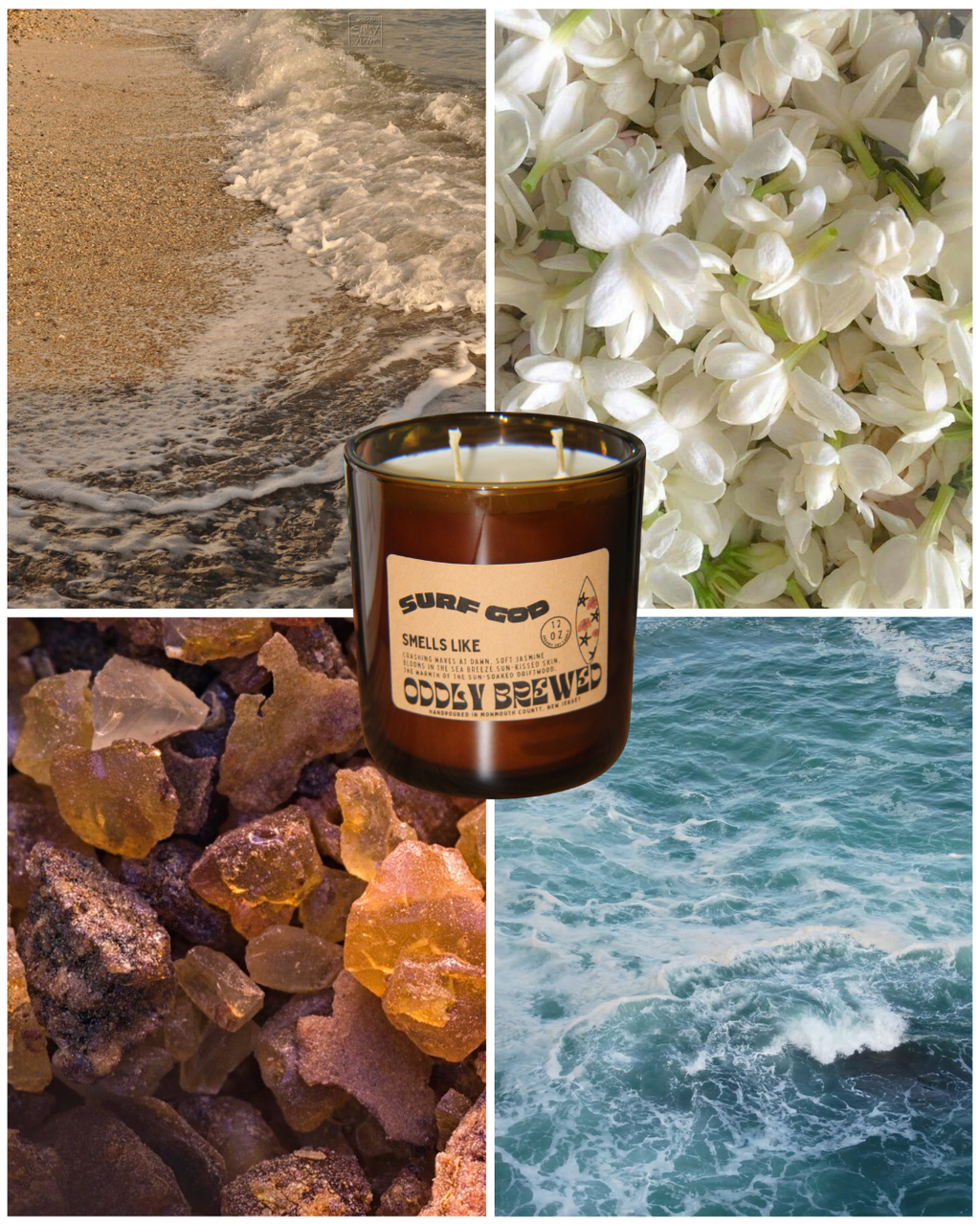 Surf God Soy Candle