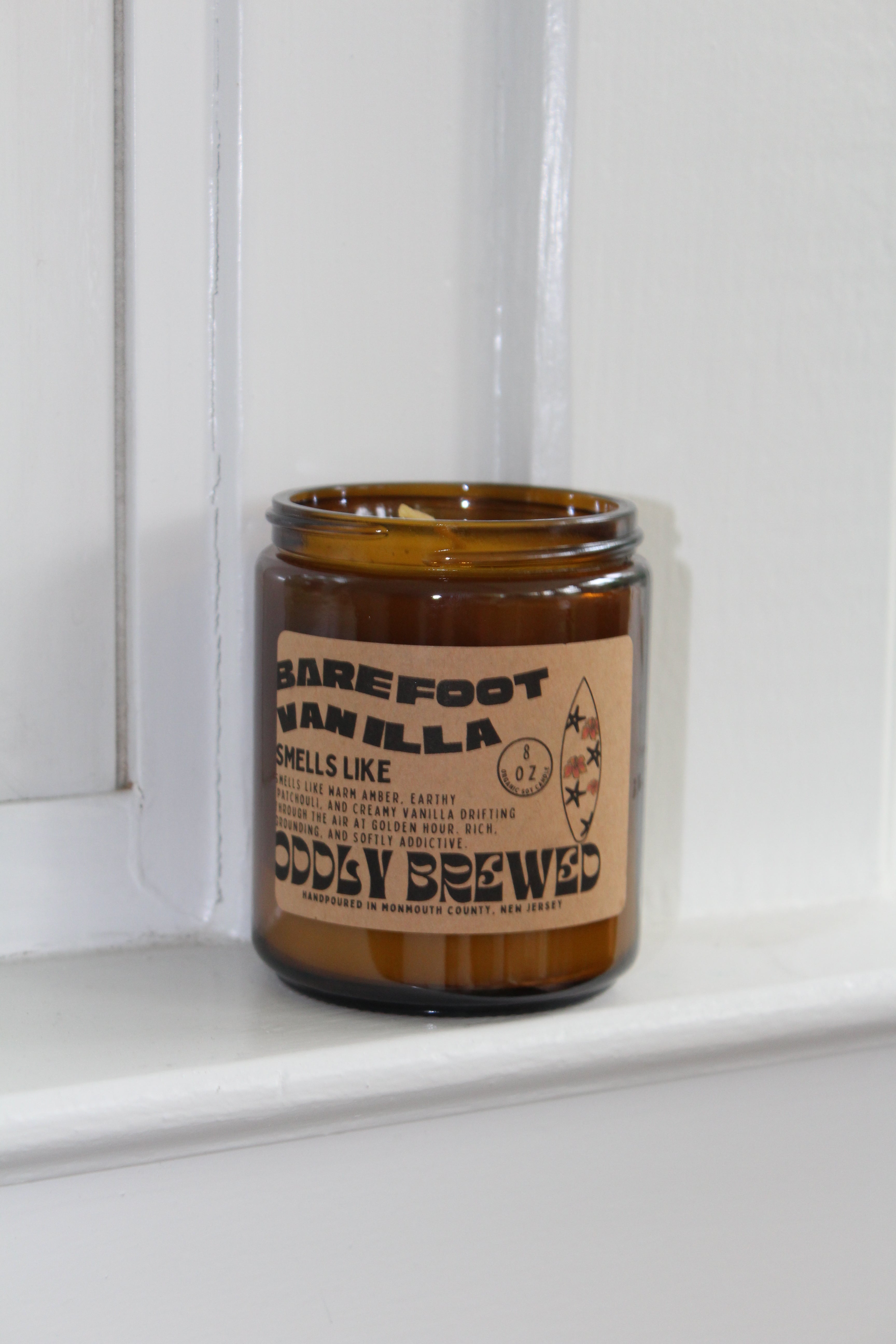 Barefoot Vanilla soy candle