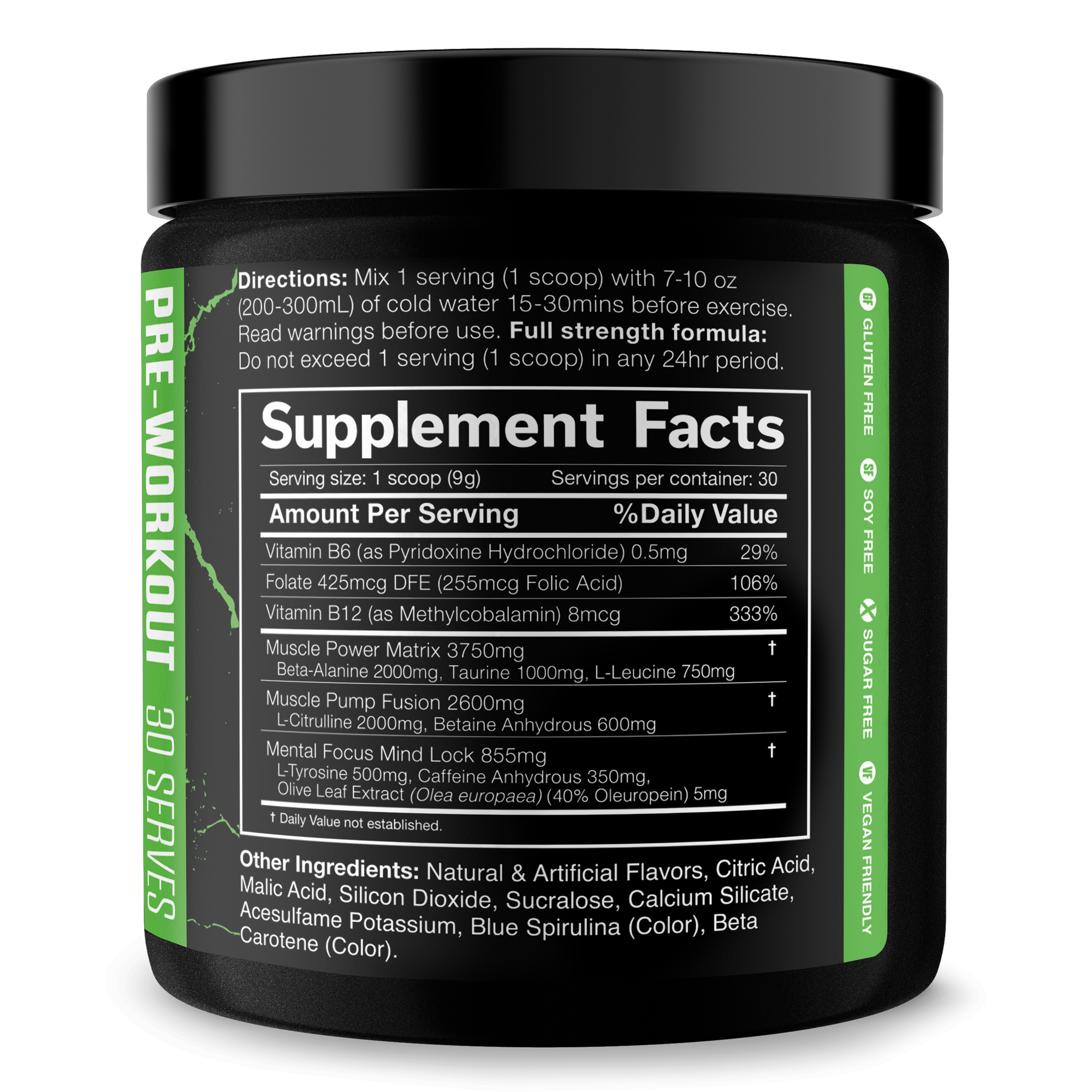 The Shadow! Pre-Workout