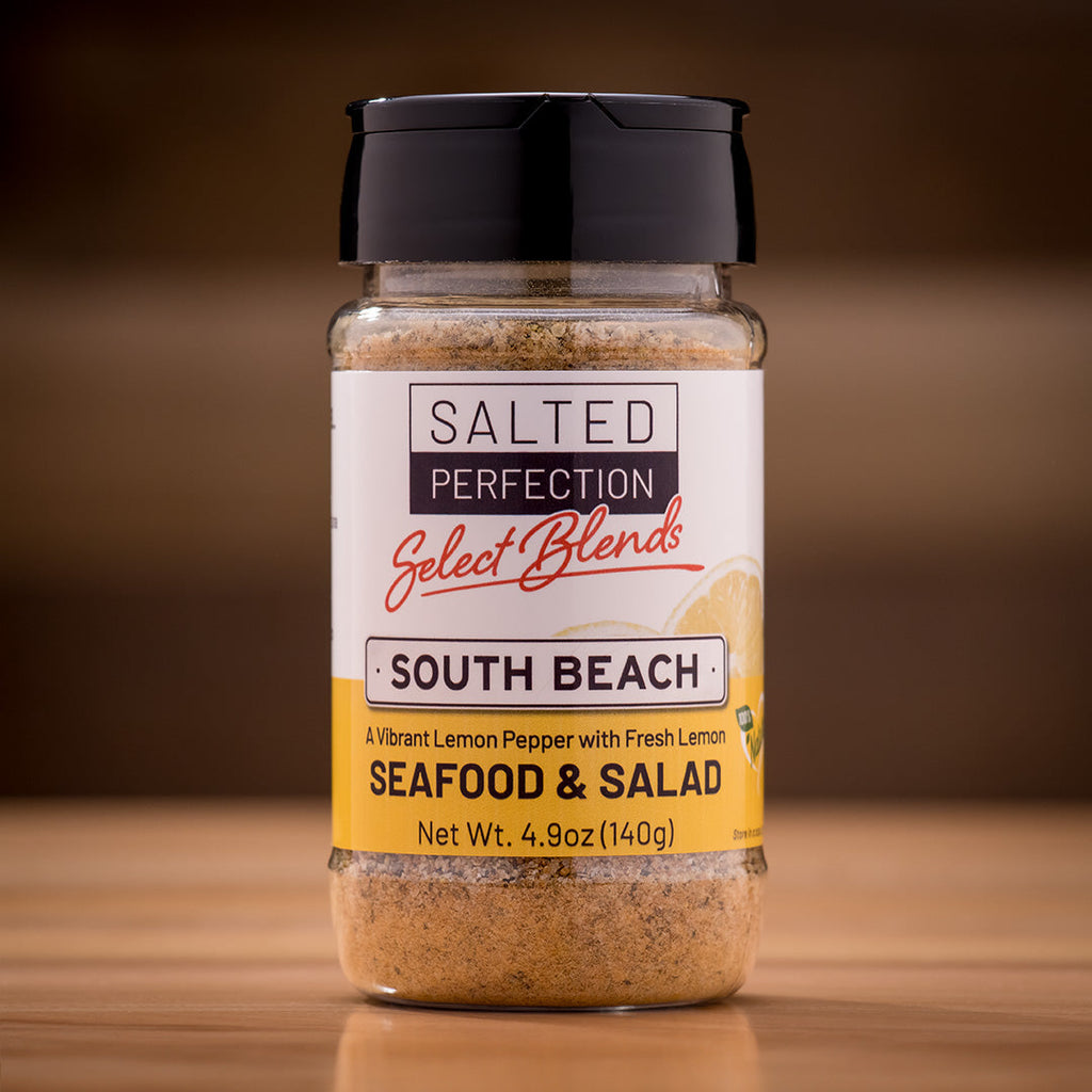 South Beach Seafood and Salad Lemon Pepper Seasoning Blend & Rub
