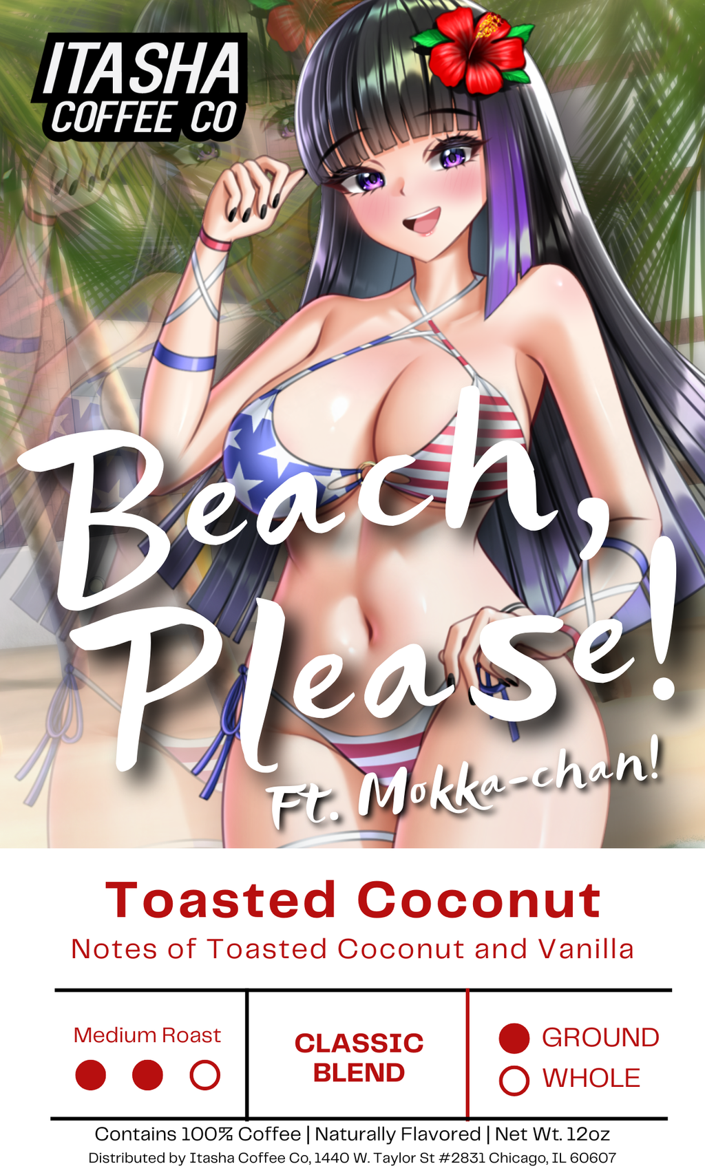 Beach, Please! - Toasted Coconut - Ft. Mokka-Chan!