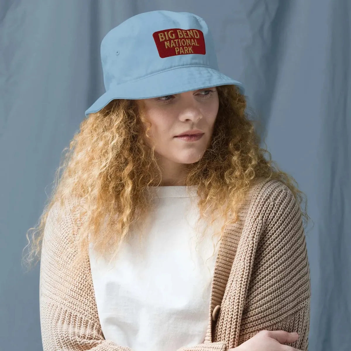 Big Bend National Park Organic Embroidered Bucket Hat
