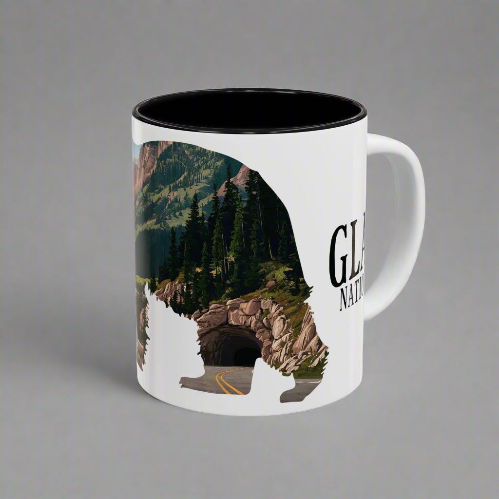 Glacier Bear Colored Mug