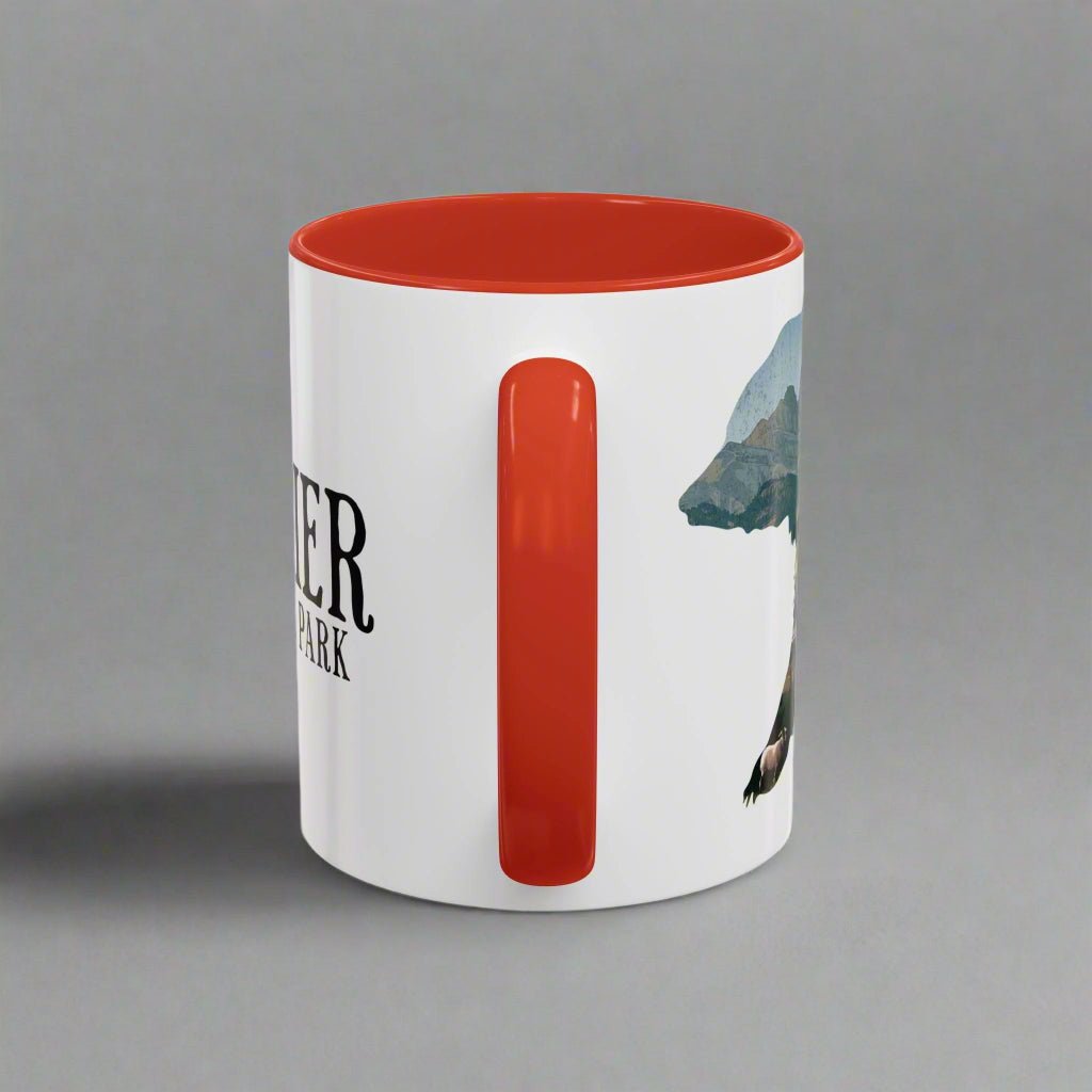 Glacier Bear Colored Mug