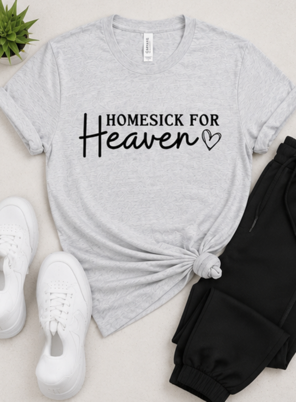 Homesick for Heaven Bella Canvas Graphic Tee