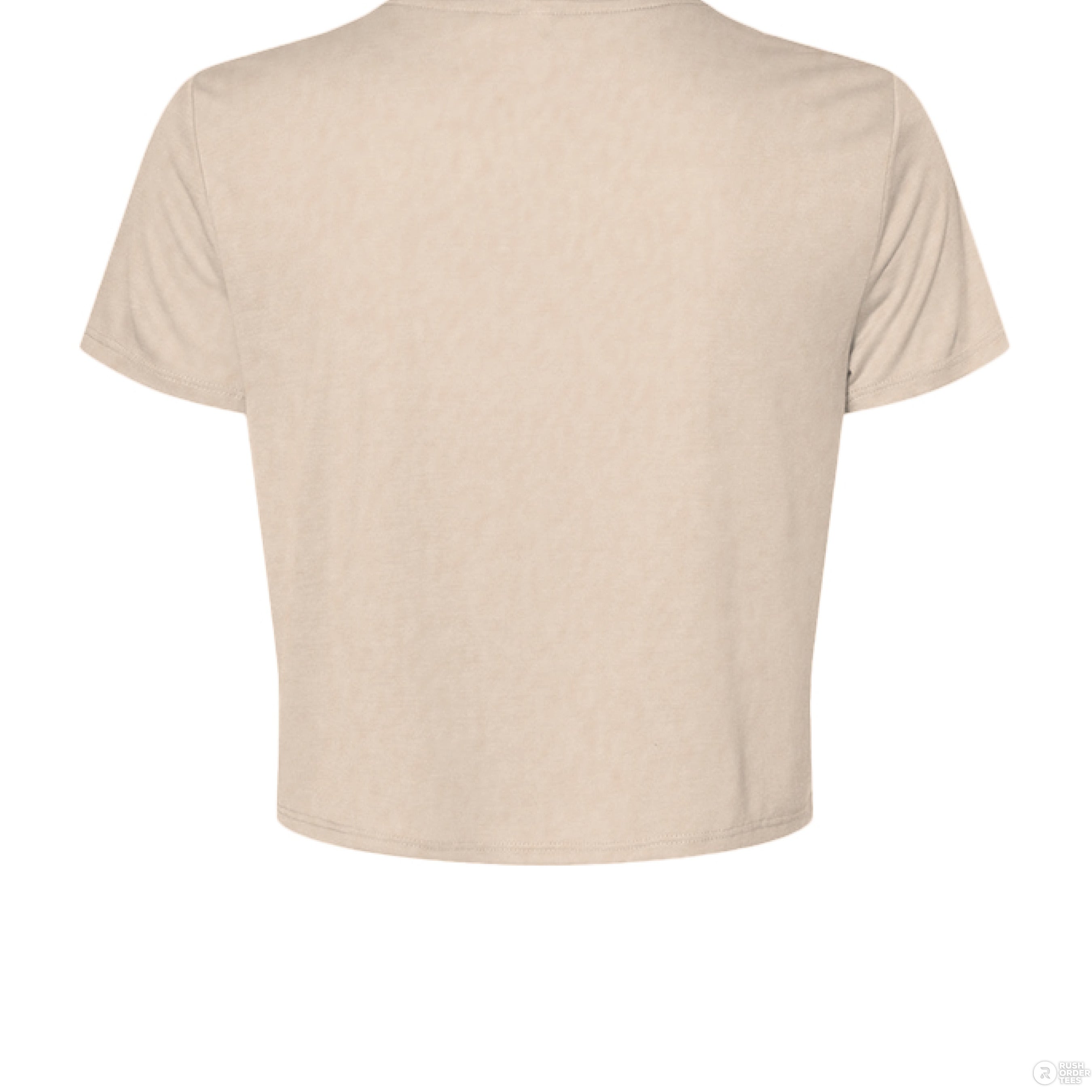 Customizable: Yellow Coquette Bow Cropped T-Shirt
