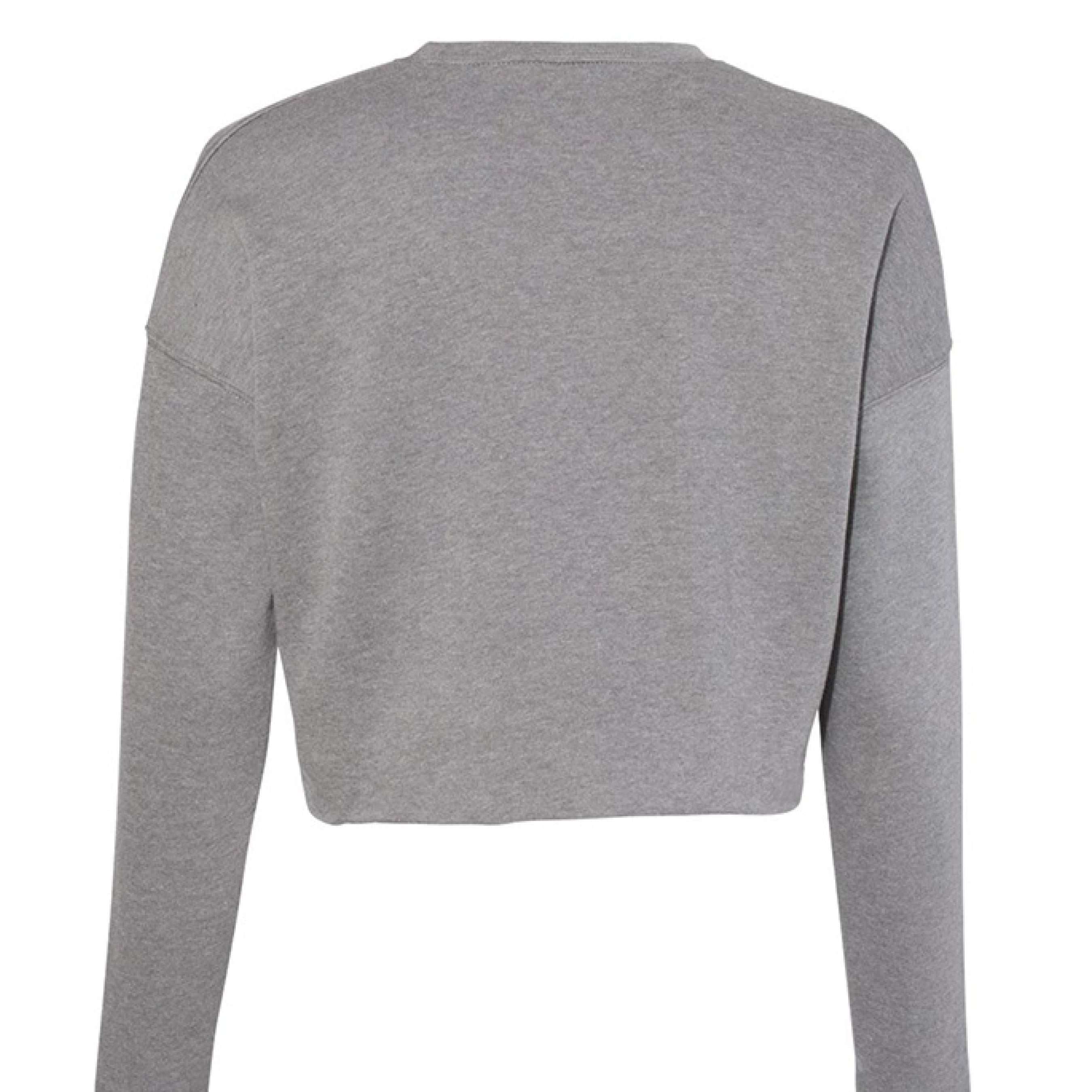 Customizable: Groovy Bridesmaid Cropped Crewneck